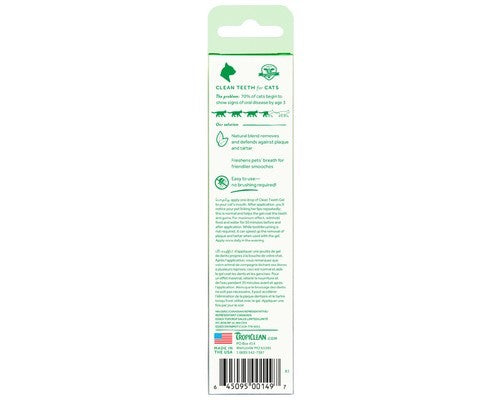 Tropiclean Fresh Breath Clean Teeth Gel For Cats 59ml