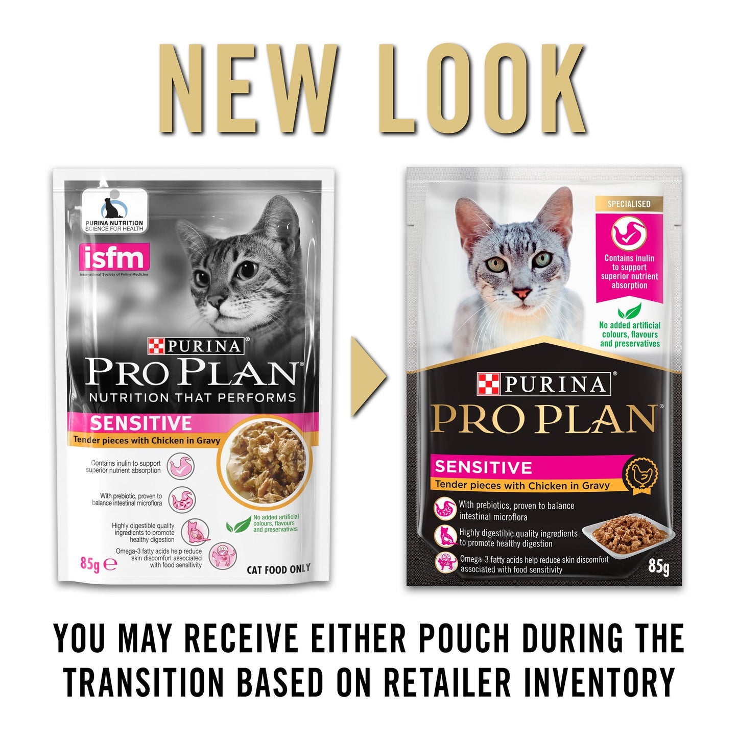 Pro Plan Cat Sensitive Wet Cat Food Pouches