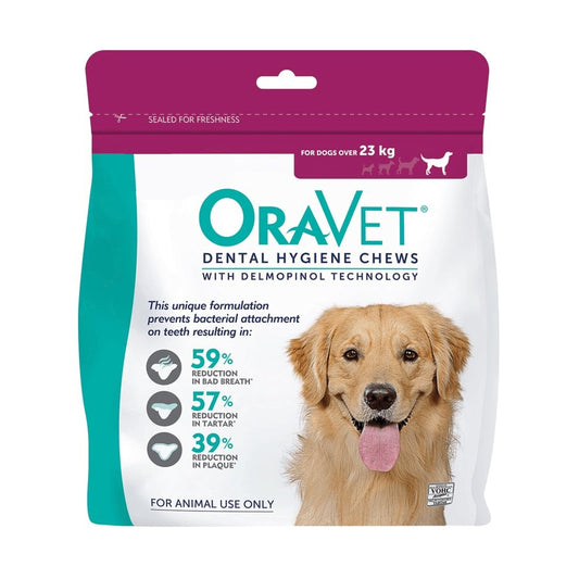 Oravet Large Dog Dental Chews 14 Pack