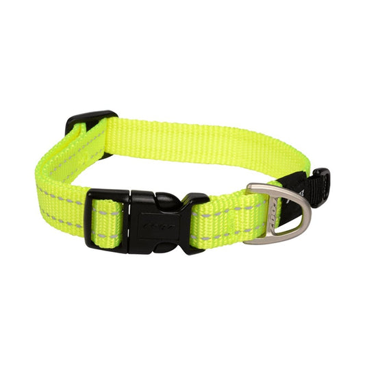Rogz Classic Collar Dayglow Yellow