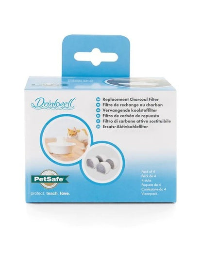 PetSafe Drinkwell Replacement Carbon Filters 4 Pack