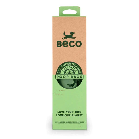Beco Unscented Poop Bags 300pk Bulk Roll