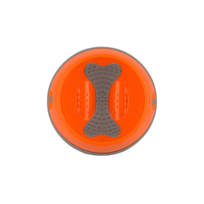 LickiMat Dog Oh Bowl Medium Orange