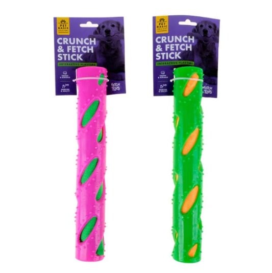 Pet Basic Original Crunchy Fetch Stick Dog Toy