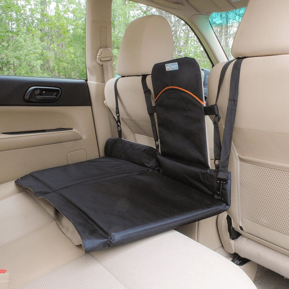KURGO Backseat Bridge Cover Black/Hampton Sand
