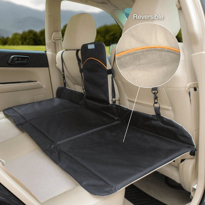 KURGO Backseat Bridge Cover Black/Hampton Sand