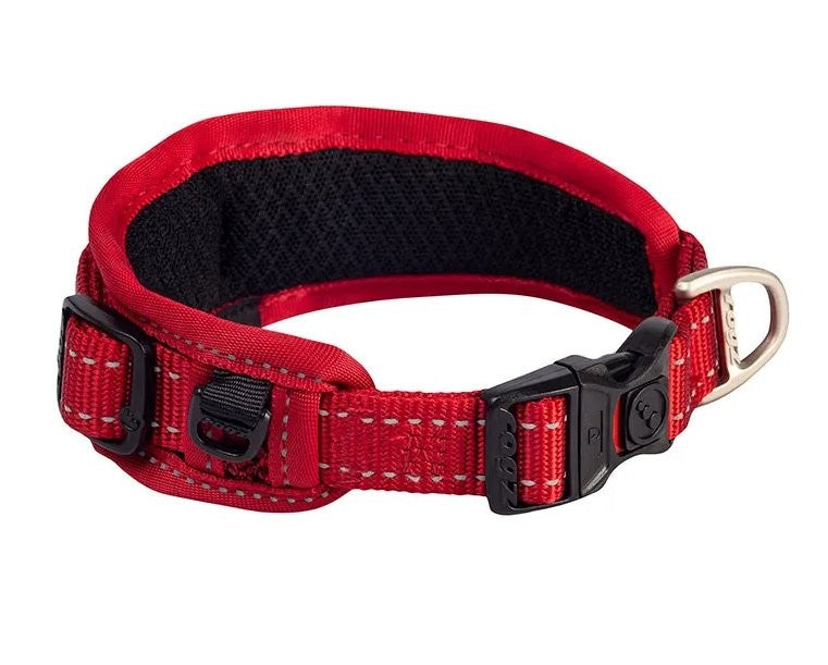 Rogz Classic Padded Collar Red