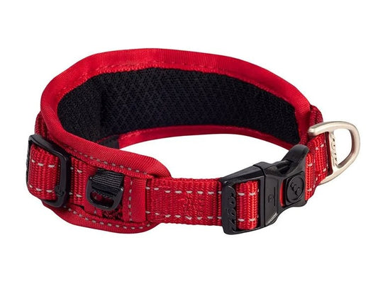 Rogz Classic Padded Collar Red