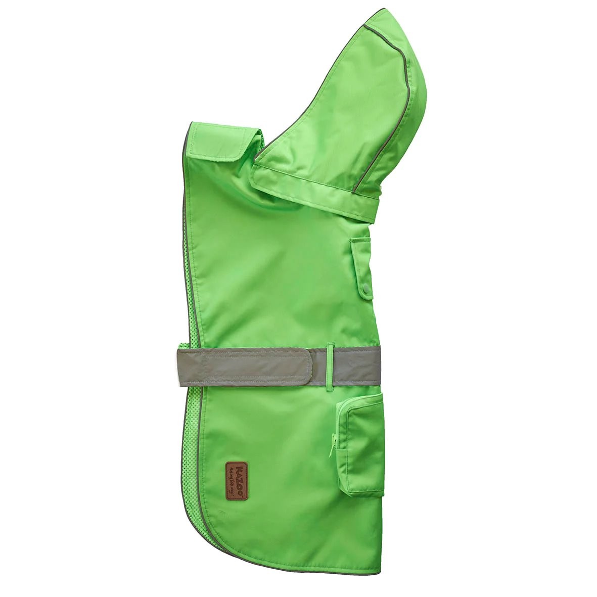 Kazoo Rainy Days Coat Neon Green