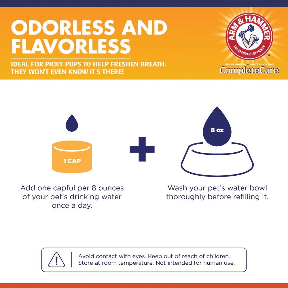 Arm & Hammer Complete Care Dog Dental Rinse 453mL