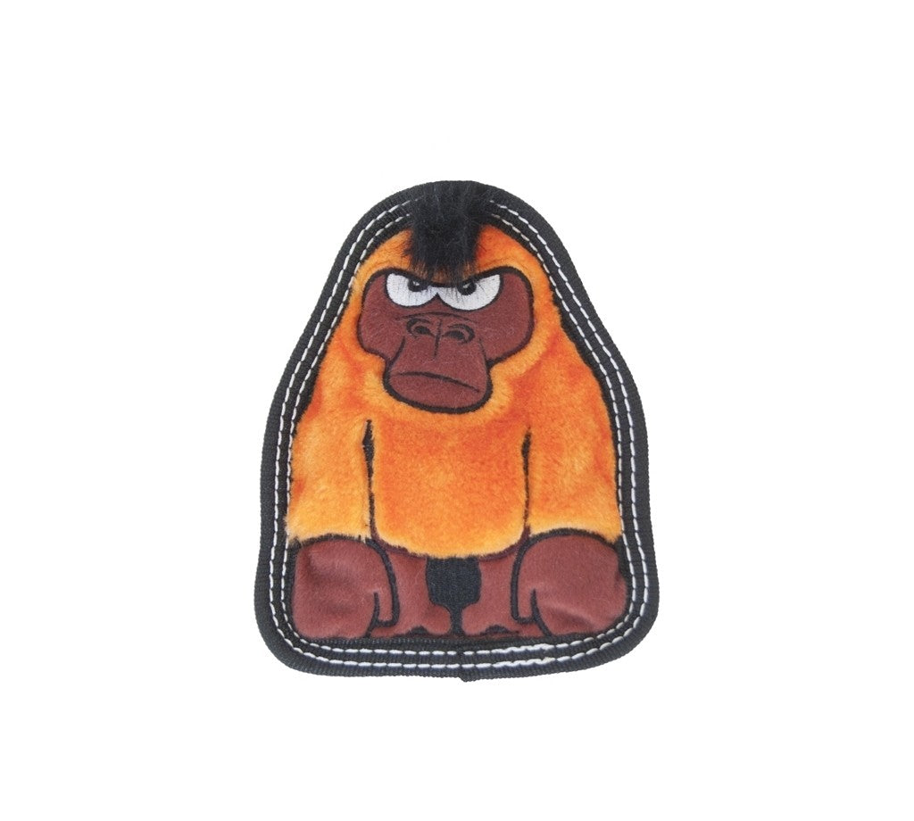 Outward Hound Tough Seamz Squeaker Dog Toy with No Stuffing Gorilla