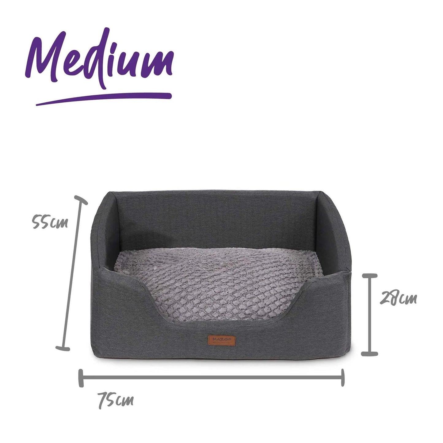 Kazoo Cave Bed Cloudy Grey