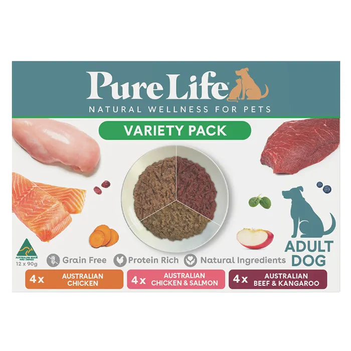 Pure Life Wet Variety Pack for Adult Dogs