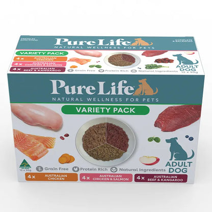 Pure Life Wet Variety Pack for Adult Dogs