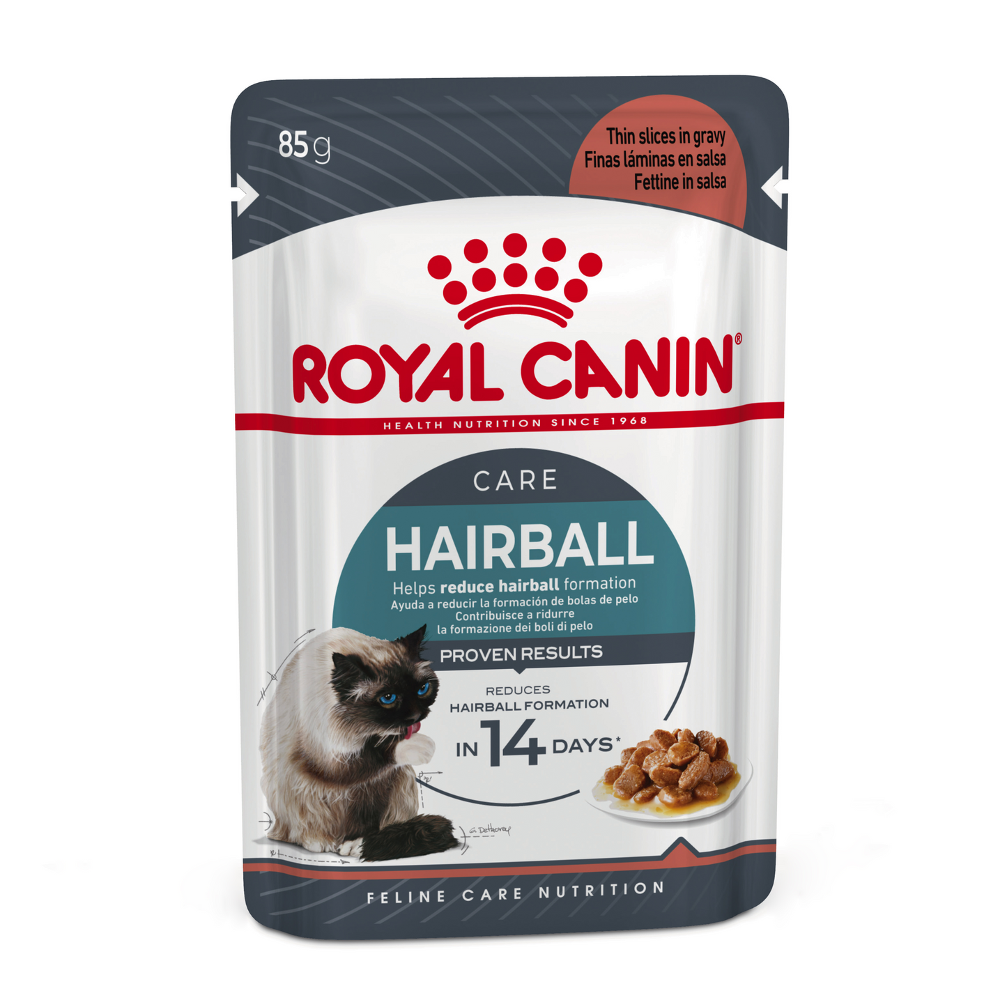 Royal Canin Hairball Care Cat Wet Food Pouches in Gravy