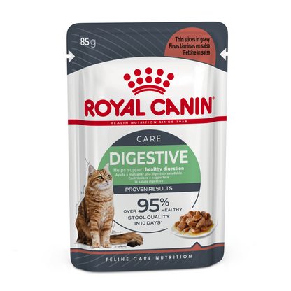 Royal Canin Digestive Care Cat Wet Food Pouches in Gravy