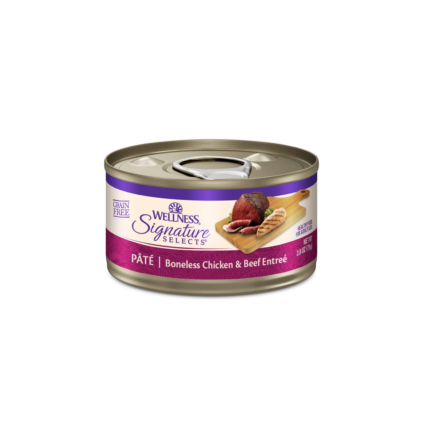 Wellness Core Signature Selects for Cats Boneless Chicken & Beef Entree Pate