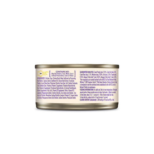Wellness Core Signature Selects for Cats Indoor Boneless Chicken Entree Pate
