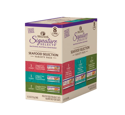 Wellness Core Signature Selects for Cats Seafood Selection Variety Pack