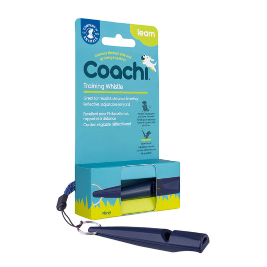 Company of Animals Coachi Training Whistle Navy