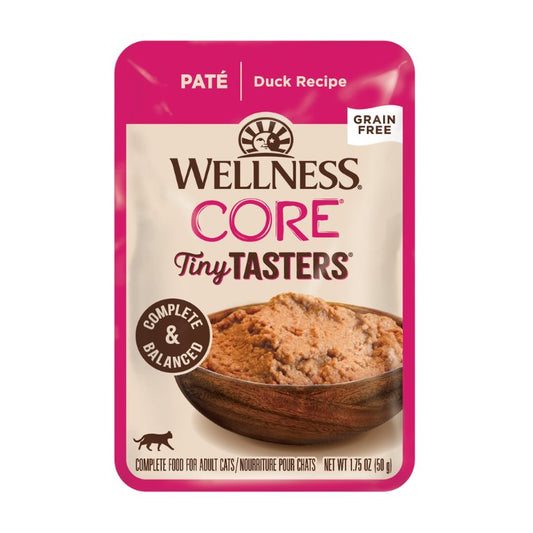 Wellness Core Tiny Tasters for Cats Smooth Pate Duck Recipe