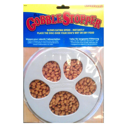 Snugglesafe Gobble Stopper Food Bowl Slow Feeder Disk