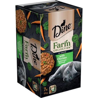 Dine Farm Collection Chicken with Carrot & Spinach