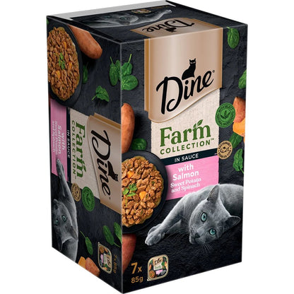 Dine Farm Collection Salmon with Sweet Potato & Spinach