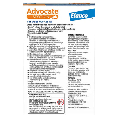 Advocate Dog Extra Large Grey over 25KG