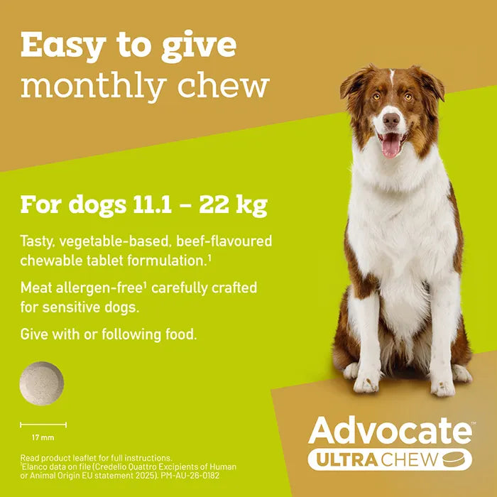 Advocate Ultra Chew for Large Dogs 11.1-22kg