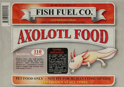 Fish Fuel Co. Axolotl Food 110g