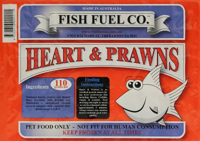 Fish Fuel Co. Heart & Prawns 110g