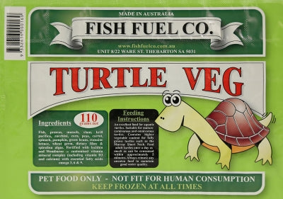 Fish Fuel Co. Turtle Veg 110g
