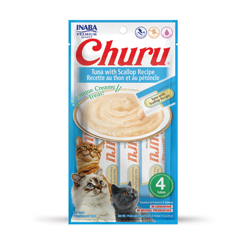 Inaba Churu Tuna with Scallop Recipe 4pk