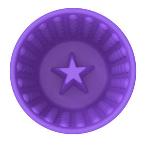 LickiMat Yoggie Pot Purple