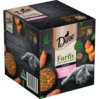 Dine Farm Collection Salmon with Sweet Potato & Spinach