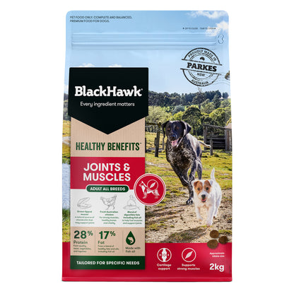 Black Hawk Healthy Benefits Joints & Muscles Chicken Adult Dog Food