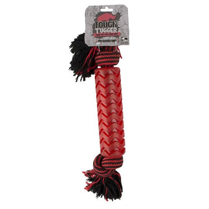 Tough Tugger TPR Sleeved Rope Red