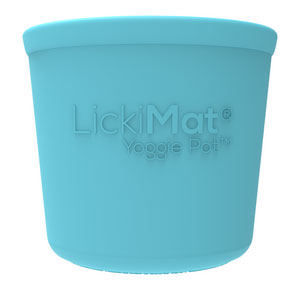 LickiMat Yoggie Pot Turquoise