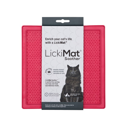 LickiMat Classic Soother Cat Pink