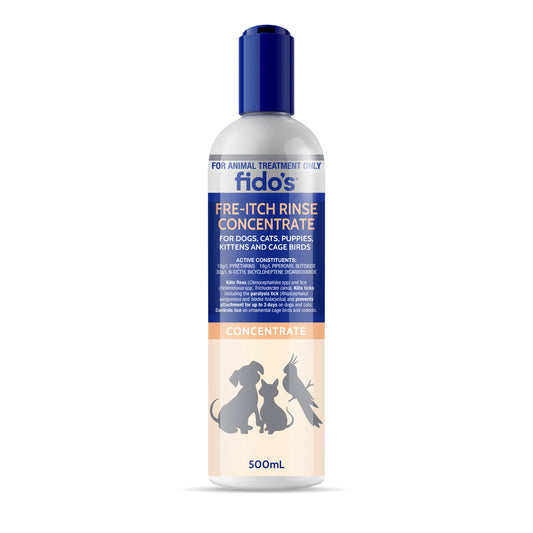 Fido's Fre-Itch Rinse Concentrate For Dogs & Cats