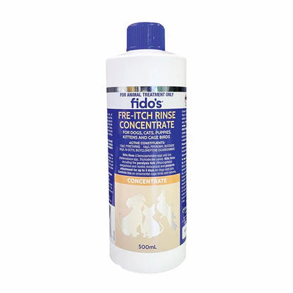 Fido's Fre-Itch Rinse Concentrate For Dogs & Cats