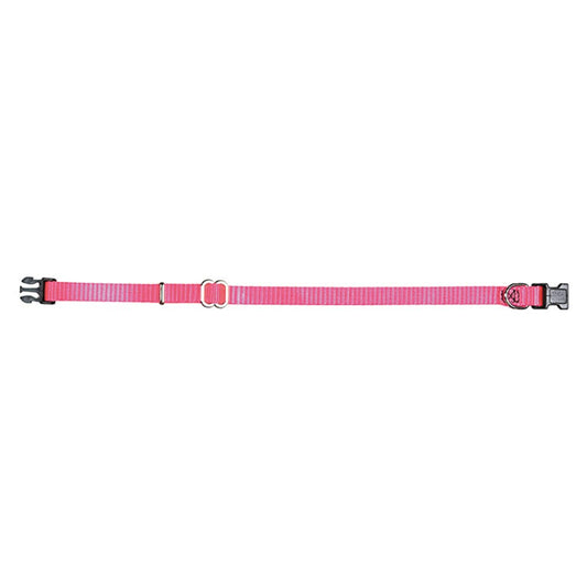 Prestige 3/8" Adjustable Puppy Collar 9-14" Pink