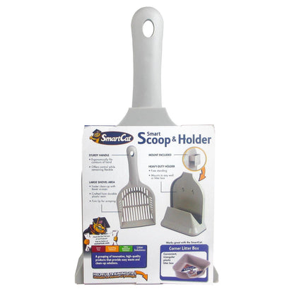 SmartCat Cat Litter Scoop & Holder Set