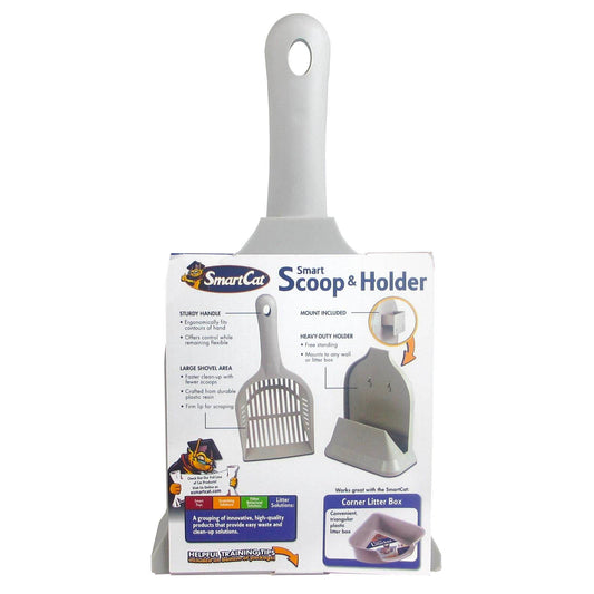 SmartCat Cat Litter Scoop & Holder Set