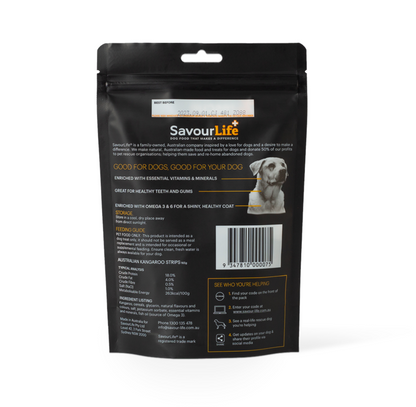 SavourLife Australian Kangaroo Strips 165g