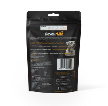 SavourLife Australian Beef Strips 165g