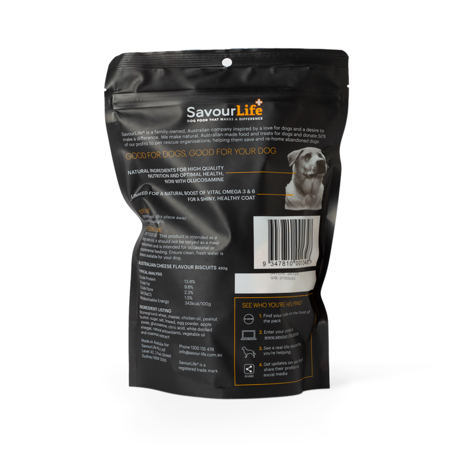 SavourLife Australian Cheese Biscuits 450g