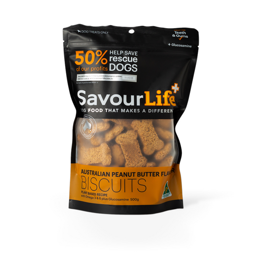 Savourlife Australian Peanut Butter Flavoured Biscuits 500g