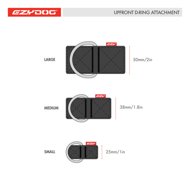 EzyDog Up Front D-Ring Attachment